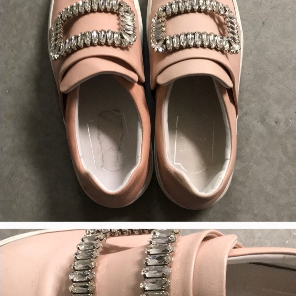 ROGER VIVIER SNEAKY VIV PINK SNEAKERS 5